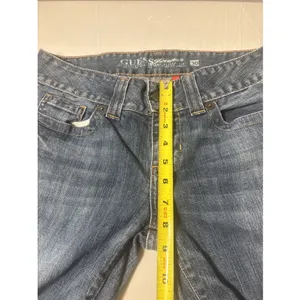Guess Daredevil Bootcut Jeans Medium Wash Stretch Denim Low Rise Y2K Size 30 thumbnail 6