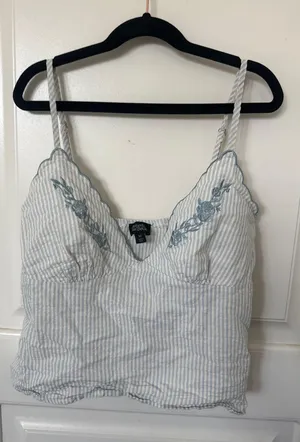 Tank Top Gray Size M thumbnail 1