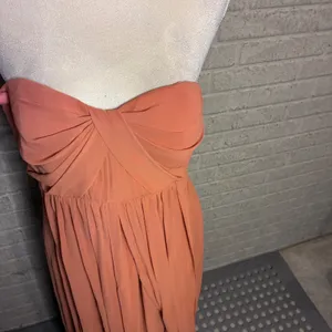 Birdy Grey Convertible Bridesmaid Dress Terracotta Orange Maxi Gown Medium thumbnail 5