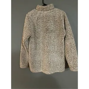 J. America Quarter Zip Pullover Sherpa Size Large thumbnail 2