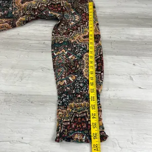 Wrangler Retro Smocked Western Print Lightweight Flowy Blouse Size XL thumbnail 9