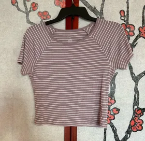 American Eagle 🦅 Crop Top T Shirt thumbnail 3