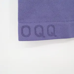 OQQ Shorts Womens L Yoga Gym Seamless Ribbed Purple Scrunch Butt Excellent thumbnail 3