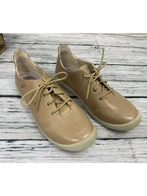 KEEN Lorelai II Women's Tan Leather Lace Up Sneaker Shoes Sz 10.5 (41) w/ BOX thumbnail 11