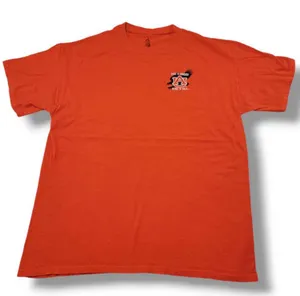 Auburn University Shirt Size Large L All All Orange Graphic Print T-Shirt Unisex T-Shirt thumbnail 1