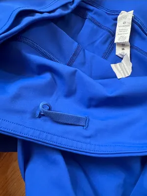 Lululemon Fast and Free High Rise Leggings blue thumbnail 7