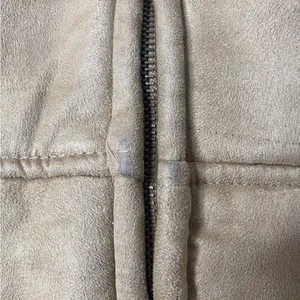 Vtg Women's lg Full Zip Vest caribbean joe let go 104521 Tan Southern Western thumbnail 6