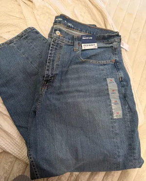Old Navy Barrel Jeans thumbnail 1