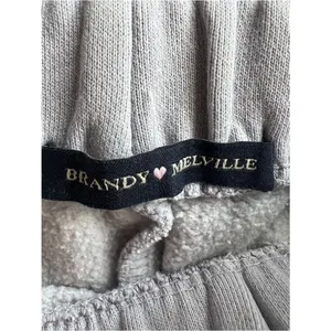 Brandy Melville Rosa Sweatpants‎ Pale Blue One Size Small thumbnail 5