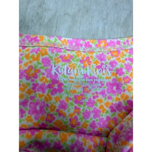 Kulani Kinis Champagne Blossom V Strapless Bandeau Top Vintage V Cheeky Bottoms thumbnail 3