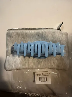 PARKE Claw clip with Pouch Carolina Blue NIP thumbnail 3