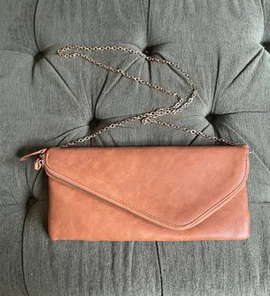 Maurice’s Brown Leather Purse thumbnail 1