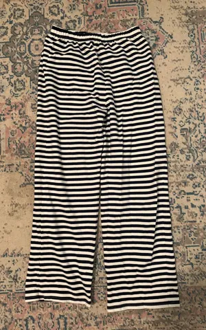 Shop Fancy Navy Striped Boxer Pants thumbnail 1