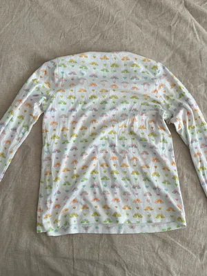 Stoney Clover X Roller Rabbit Pajamas M Cotton Candy Clouds Top thumbnail 5