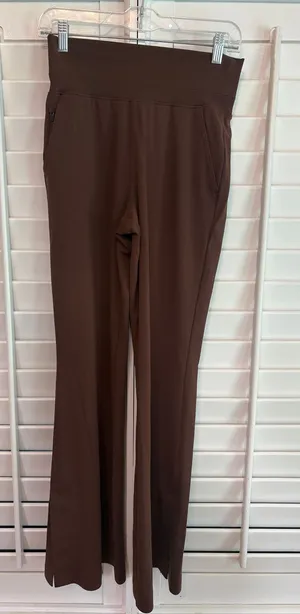 Athleta Brown Wide‎ Leg Pants Size XS thumbnail 1