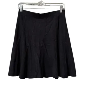 Horny Toad Women Skirt‎ Size XS Organic Cotton Blend Black Stretch Skater Mini thumbnail 1