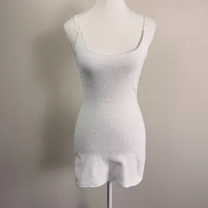 SKIMS Terry Cloth Mini Dress Marble White AC-DRS-0404 Small NWT thumbnail 3