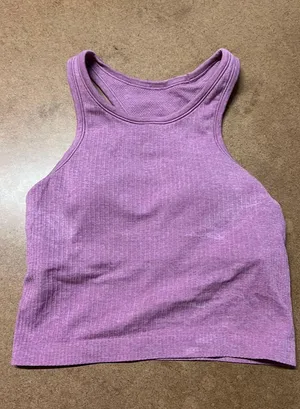 Lululemon Ebb To Street Ribbed Tank Size 4 thumbnail 1