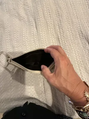 Coach Signature Canvas and Patent Leather Stripe Wristlet thumbnail 4