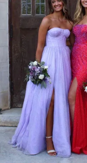 PROM DRESS Purple Size 0 thumbnail 1