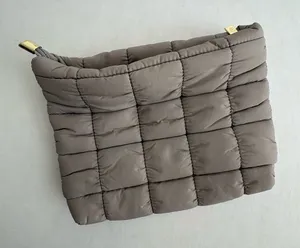Tarte Quilted Puffy Makeup cosmetic travel bag thumbnail 1