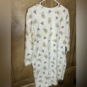 vintage Disney Winnie the Pooh cotton nightgown shirt.Size S/M thumbnail 2