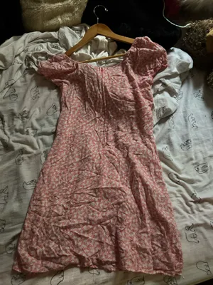Target Pink floral dress thumbnail 2