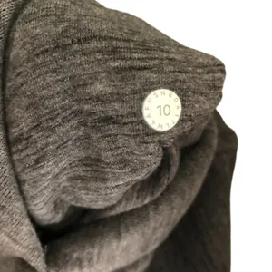 LULULEMON Scuba Hoodie Light Cotton Fleece Sz 10 Gray Everyday Outdoor Travel thumbnail 12