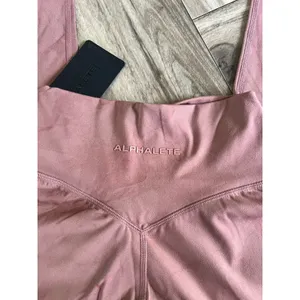 Alphalete Women's Alphalux Wonder Leggings 27”- Dusty Rose , Size Small thumbnail 6
