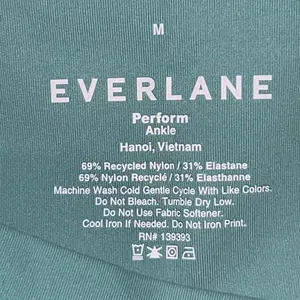 NEW Everlane Womens High Rise The Perform Ankle‎ Legging Size Medium Soft Green thumbnail 7