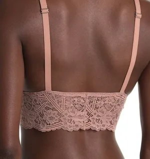 Free People NWT Teagan Bralette In Strawberry Nude thumbnail 2