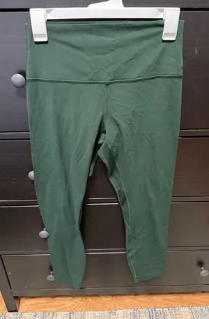 Lululemon Dark Green Align Leggings 25” thumbnail 1