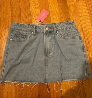 NWT edikted Jean skirt thumbnail 1