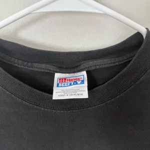 Vintage Hanes Beefy-T Embroidered Long Sleeve Shirt Y2K thumbnail 3