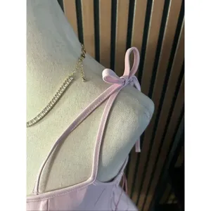 Zara pink Barbie body contour dress size S NWT short sexy thumbnail 3