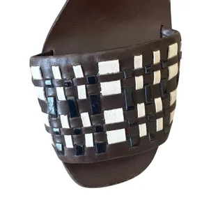 Tory Burch Emori Slingback Sandals‎ Wood Lucite Heel 8.5 thumbnail 14