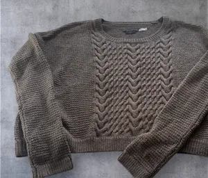 NWOT Alice + Olivia cable net sweater size s/p thumbnail 1