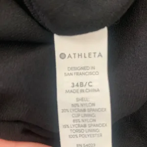 Athleta swim top Cami black 34B/C thumbnail 9