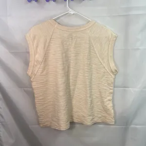 NEW Universal Thread women's cream sleeveless thick knit textured vest top M‎ thumbnail 7