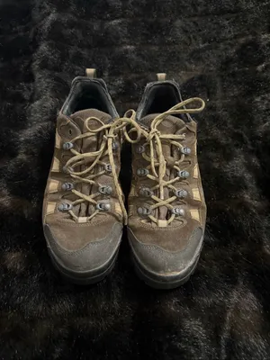 LL Bean Goretex Outdoor Hiking Boots Lace Up Suede Womens Size 10 Made In Italy thumbnail 2