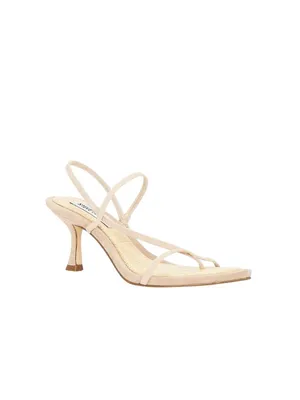 Steve Madden Locke Sandals in Taupe Raffia Tan 7.5 with box Womens high heels thumbnail 2