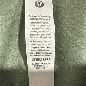 Lululemon Scuba Mini Olive Green Skirt size SP thumbnail 7