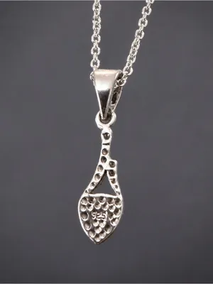 Opal Pendant Sterling Silver 925 w/ Sterling Plate Chain thumbnail 2