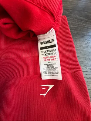 Gymshark women’s Red Seamless Leggings thumbnail 3