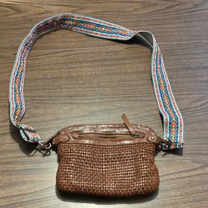 Joy Susan Brown Leather Bag Purse thumbnail 1