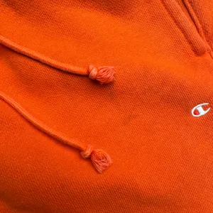 Champion Reverse‎ Weave Sweatpants Orange Fleece Joggers XS Mens Womens thumbnail 5