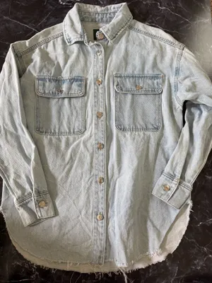 Wild Fable Denim Shacket thumbnail 1