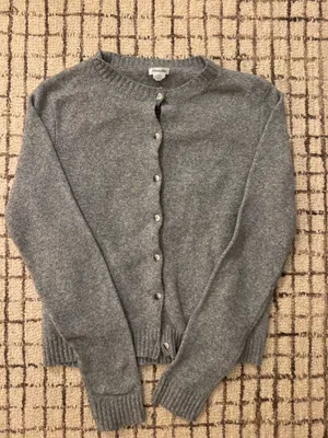 Grey Cardigan Kimchi Blue thumbnail 1