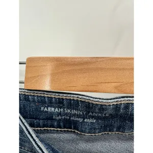 Adriano Goldschmied Jeans Women 25 Blue Farrah Skinny Ankle Medium Wash‎ Denim thumbnail 5