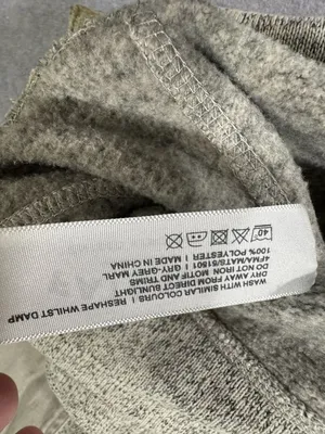 Fatface Pullover Sweater Size XS Grey Marl 1/4 Button Elbow Patches thumbnail 4